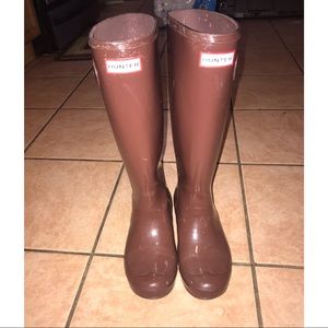 Women’s Original Tour Gloss Rain Boots -Amber